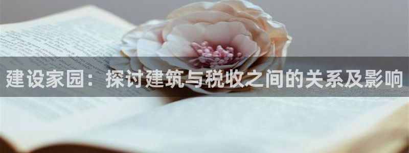 先锋娱乐提现多久到账：建设家园：探讨建筑与税收之间的关系及影响