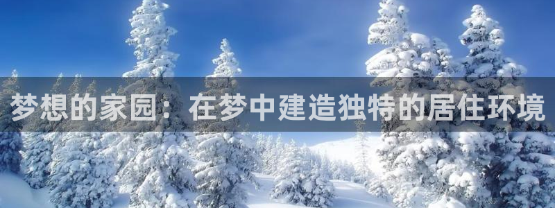 先锋娱乐大厅透视：梦想的家园：在梦中建造独特的居住环境