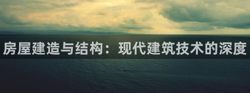 亚洲先锋娱乐行情：房屋建造与结构：现代建筑技术的深度
