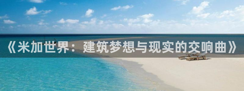 先锋娱乐邀请码多少：《米加世界：建筑梦想与现实的交响曲》