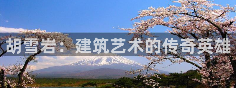 先锋娱乐账号注册不了：胡雪岩：建筑艺术的传奇英雄